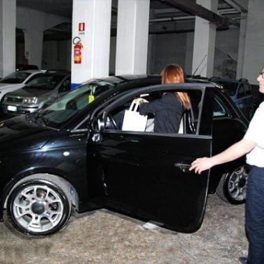 Parking Rome parking attendants