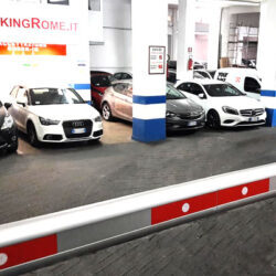 safe and secure car park in central Rome