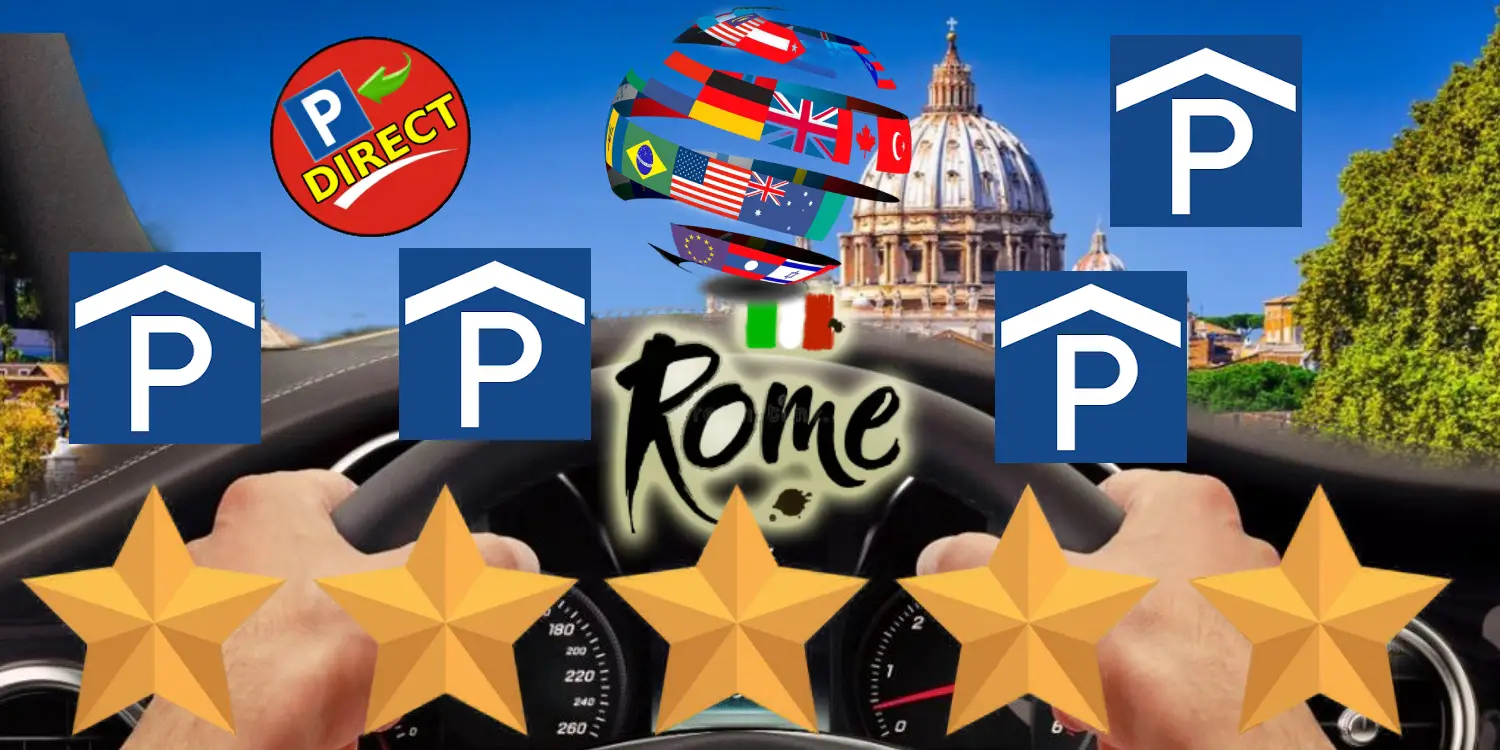 Parcheggio sicuro a Roma centro città in sette lingue